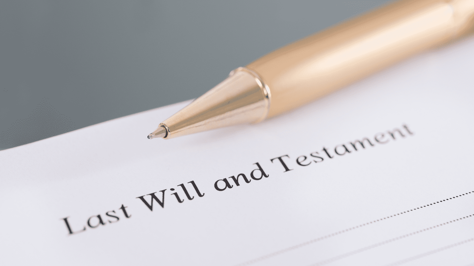 Will & Trust Lawyers Near Me